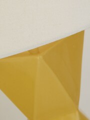 Searchlight Ochre Yellow Asher Table Lamp - Image 4 of 4