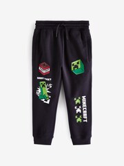 Black Minecraft Creeper License Joggers (3-16yrs) - Image 1 of 3