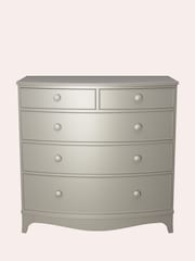 Laura Ashley Pale French Grey Broughton 2+3 Drawer Chest - Image 5 of 8