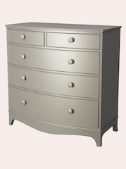 Laura Ashley Pale French Grey Broughton 2+3 Drawer Chest - Image 7 of 8