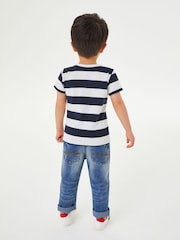 Light Blue Regular Fit Comfort Stretch Jeans (3mths-7yrs) - Image 2 of 7