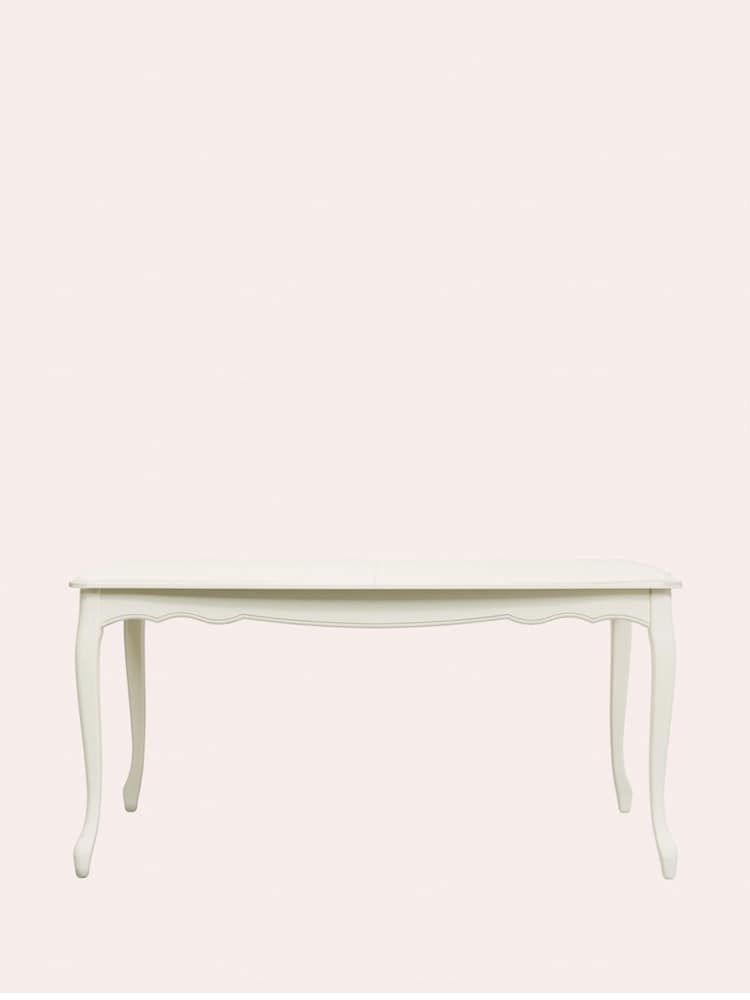 Laura Ashley Ivory Provencale 6-8 Seater Extending Dining Table - Image 2 of 5
