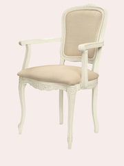 Laura Ashley Ivory Provencale Carver Chair - Image 3 of 3
