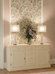Laura Ashley Ivory Provencale 2 Door 6 Drawer Sideboard - Image 1 of 5