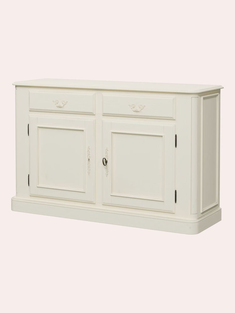 Laura Ashley Ivory Provencale 2 Door 2 Drawer Sideboard - Image 4 of 4