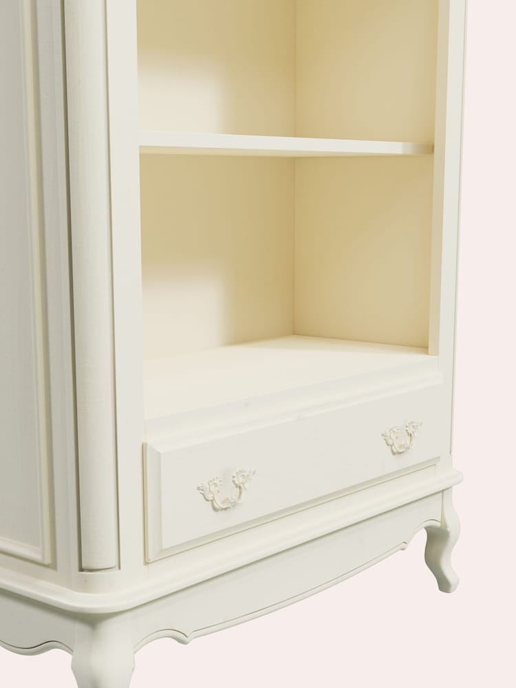 Laura Ashley Ivory Provencale 1 Drawer Bookcase - Image 5 of 5