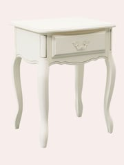 Laura Ashley Ivory Provencale 1 Drawer Side Table - Image 3 of 4