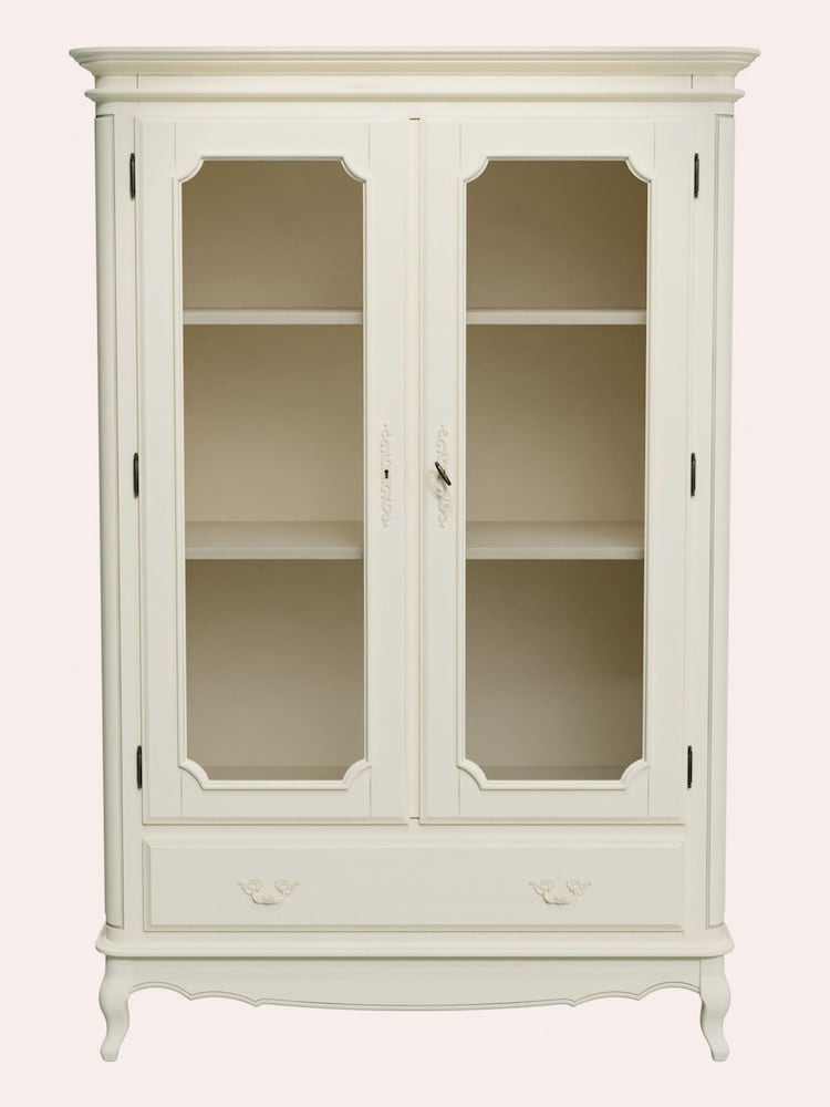 Laura Ashley Ivory Provencale 2 Door 1 Drawer Display Unit - Image 2 of 5
