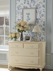 Laura Ashley Ivory Provencale Chest Of 4 Drawers - Image 1 of 4