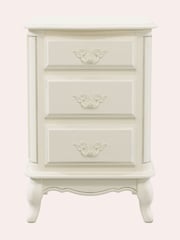 Laura Ashley Ivory Provencale 3 Drawer Bedside Chest - Image 4 of 4