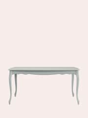 Laura Ashley Dove Grey Provencale 6-8 Seater Extending Dining Table - Image 2 of 5