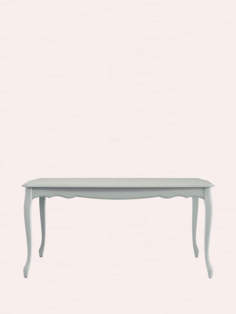 Laura Ashley Dove Grey Provencale 6-8 Seater Extending Dining Table - Image 2 of 5