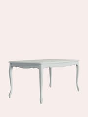Laura Ashley Dove Grey Provencale 6-8 Seater Extending Dining Table - Image 3 of 5