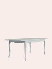 Laura Ashley Dove Grey Provencale 6-8 Seater Extending Dining Table - Image 5 of 5
