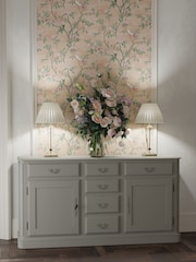 Laura Ashley Dove Grey Provencale 2 Door 6 Drawer Sideboard - Image 1 of 4