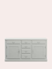 Laura Ashley Dove Grey Provencale 2 Door 6 Drawer Sideboard - Image 2 of 4