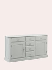 Laura Ashley Dove Grey Provencale 2 Door 6 Drawer Sideboard - Image 3 of 4