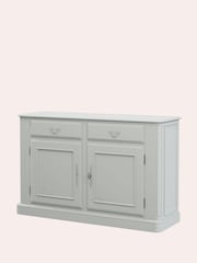 Laura Ashley Dove Grey Provencale 2 Door 2 Drawer Sideboard - Image 4 of 4