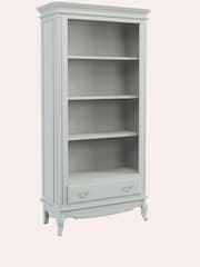 Laura Ashley Dove Grey Provencale 1 Drawer Bookcase - Image 3 of 5
