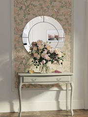 Laura Ashley Dove Grey Provencale 1 Drawer Console Table - Image 1 of 4