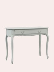 Laura Ashley Dove Grey Provencale 1 Drawer Console Table - Image 4 of 4