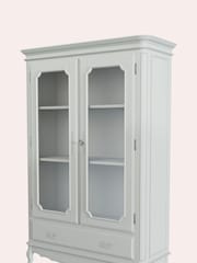 Laura Ashley Dove Grey Provencale 2 Door 1 Drawer Display Unit - Image 4 of 5
