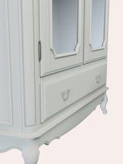 Laura Ashley Dove Grey Provencale 2 Door 1 Drawer Display Unit - Image 5 of 5