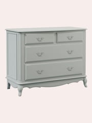 Laura Ashley Dove Grey Provencale Chest Of 4 Drawers - Image 3 of 4