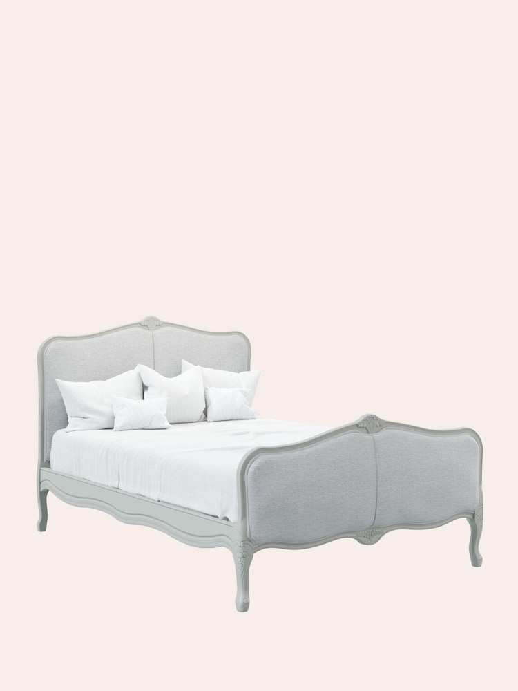 Laura Ashley Dove Grey Provencale Bed Frame - Image 2 of 4