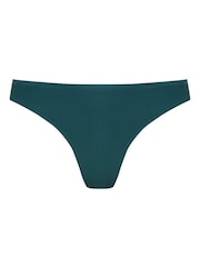 M&Co Blue Ribbed Bikini Bottoms - Image 3 of 4