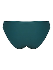 M&Co Blue Ribbed Bikini Bottoms - Image 4 of 4
