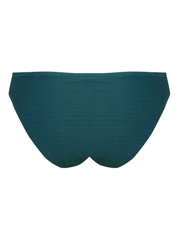 M&Co Blue Ribbed Bikini Bottoms - Image 4 of 4