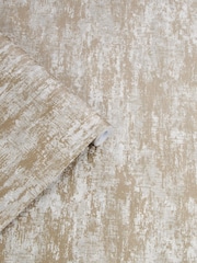 Laura Ashley Champagne Gold Whinfell 10M Wallpaper - Image 1 of 4