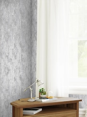 Laura Ashley Silver Whinfell 10M Wallpaper - Image 1 of 4