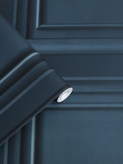Laura Ashley Dark Seaspray Redbrook 10M Wallpaper - Image 3 of 4
