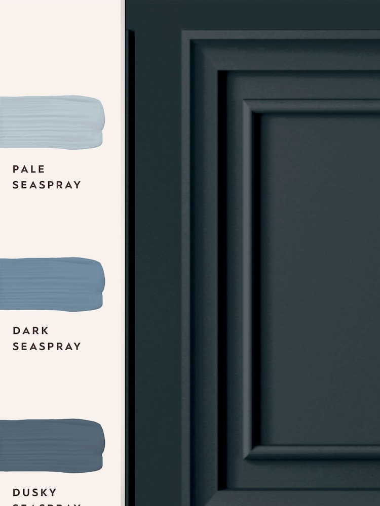 Laura Ashley Dark Seaspray Redbrook 10M Wallpaper - Image 4 of 4