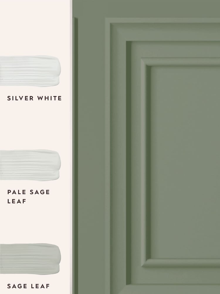 Laura Ashley Sage Green Redbrook 10M Wallpaper - Image 4 of 4