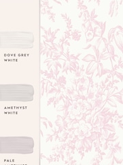 Laura Ashley Pink Picardie 10M Wallpaper - Image 4 of 4