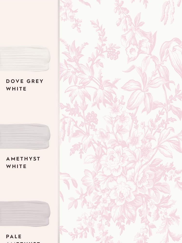 Laura Ashley Pink Picardie 10M Wallpaper - Image 4 of 4