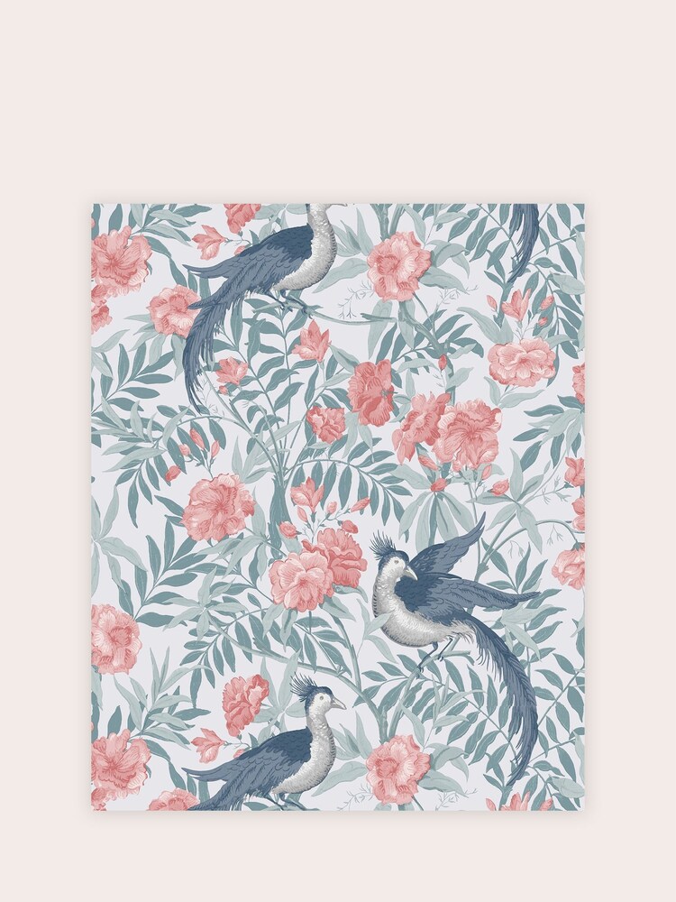 Laura Ashley Rosewood Osterley 10M Wallpaper - Image 2 of 4