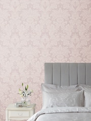 Laura Ashley Sugared Violet Martigues Paste The Wall A4 Wallpaper Sample - Image 1 of 2