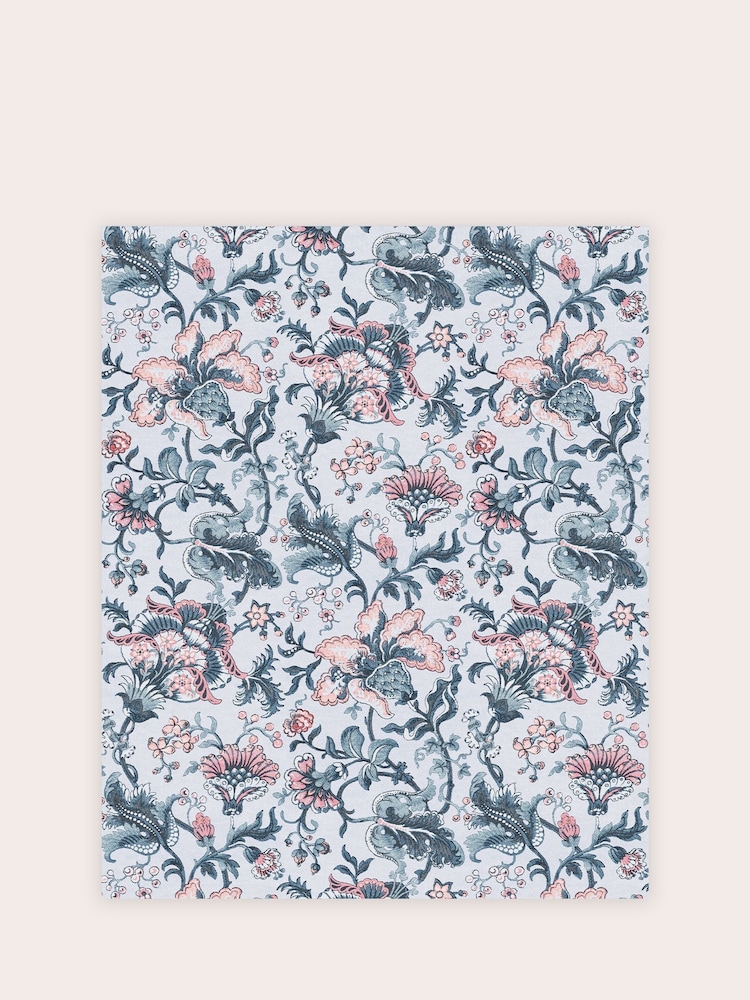 Laura Ashley Pale Slate Portia Paste The Wall A4 Wallpaper Sample - Image 2 of 2