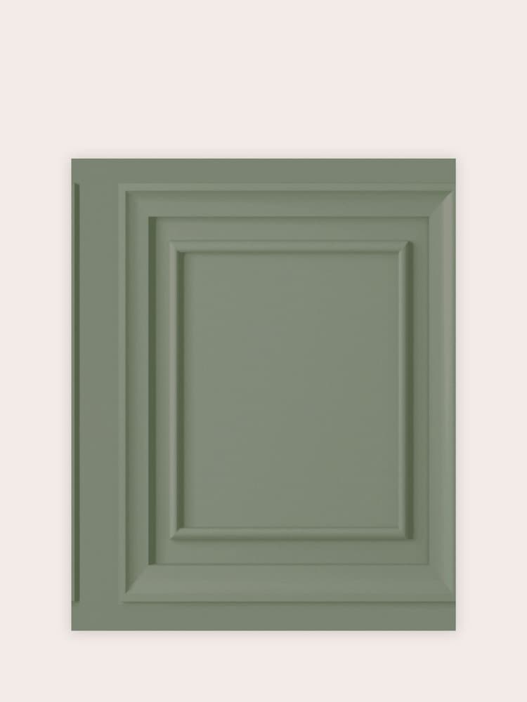 Laura Ashley Sage Green Redbrook A4 Wallpaper Sample - Image 3 of 3