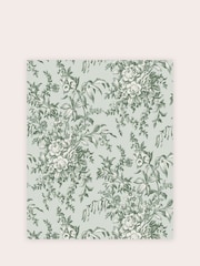 Laura Ashley Sage Green Picardie A4 Wallpaper Sample - Image 2 of 2