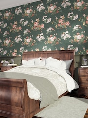 Laura Ashley Fern Rosemore A4 Wallpaper Sample - Image 1 of 2