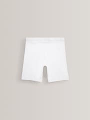 White Long Leg Short Briefs 5 Pack (2-16yrs) - Image 3 of 3