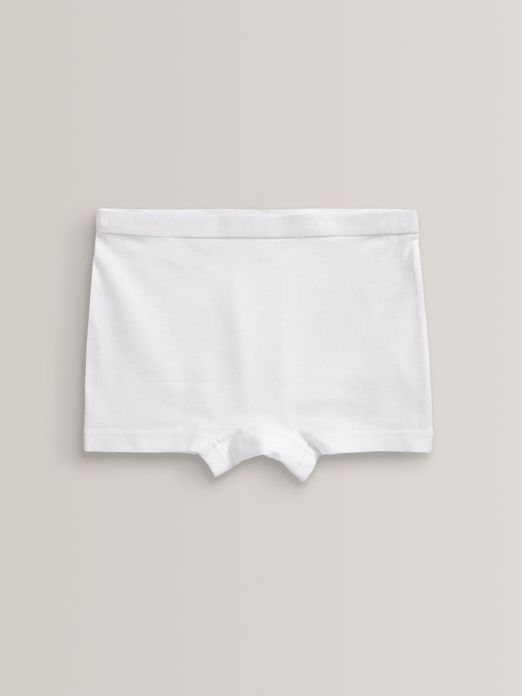 White Short Briefs 5 Pack (2-16yrs) - Image 2 of 3 White Short Briefs 5 Pack (2-16yrs) - Image 2 of 3