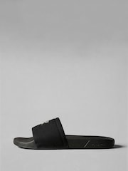 Calvin Klein Black Nemo - Canvas Signature Logo Sliders - Image 2 of 7