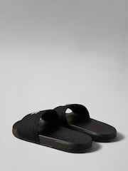 Calvin Klein Black Nemo - Canvas Signature Logo Sliders - Image 4 of 7
