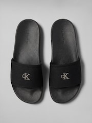Calvin Klein Black Nemo - Canvas Signature Logo Sliders - Image 5 of 7